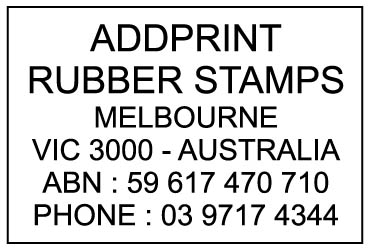 Shiny S835 Self Inking Rubber Stamp